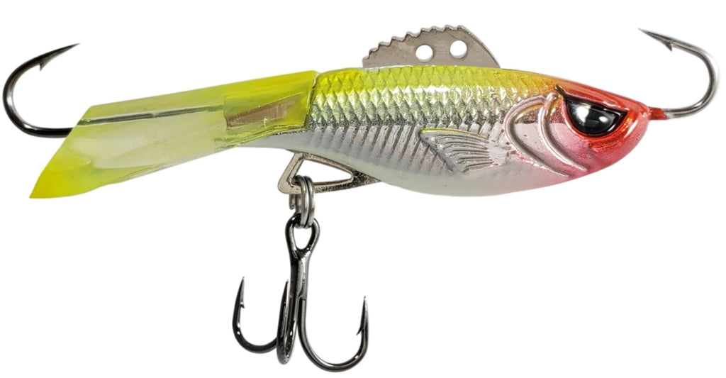 Acme  Hyper-Rattle Yellow\/Red Glow 2\u201D  096-631