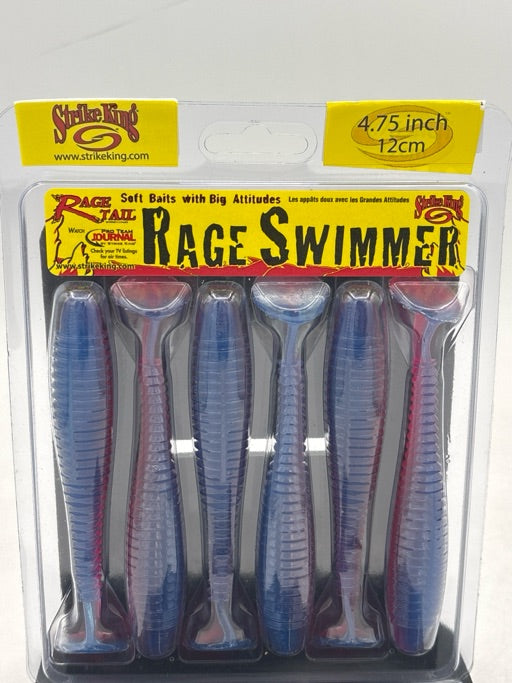 Strike King  Rage Swimmer 4 3\/4 Morning Dawn RGSW434-197