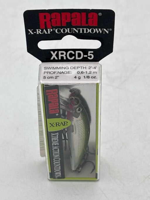 Rapala  X1 Rap Countdown 05 Olive Green  XRCD05OG