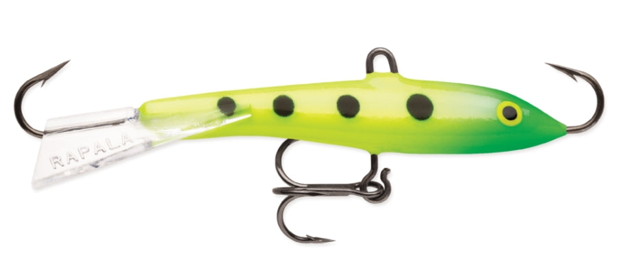 Rapala  Jigging Rap 7 Glow Slimy Lime  W7GSLM
