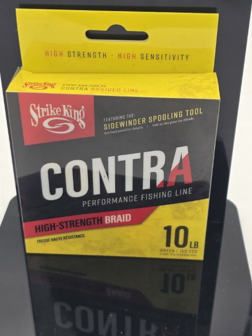 Strike King Contra Braid 150yd\/10lb Green LPB150-10G