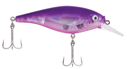 Berkley  Flicker Shad 5 Shallow Flashy Purple Candy 1\/6 oz 120-9071