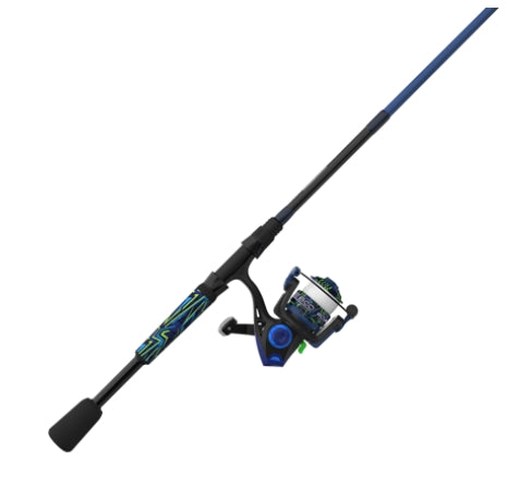 Zebco Zebco Roam 30 Energy Green\/Blue 6'6\" Medium Spinning Combo ROAMBG30662M.NS3