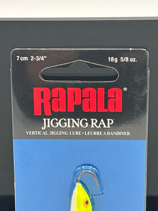 Rapala  Jigging Rap 7 Glow  W7GL