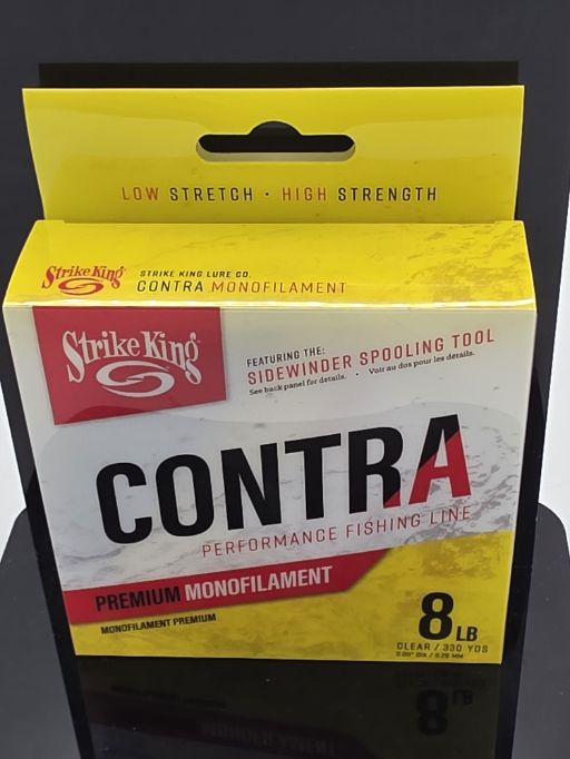 Strike King  Contra Monofilament 330yd\/8lb  LPM330-8C
