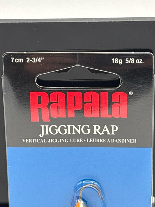 Rapala  Jigging Rap 7 Blue Gill W7BG