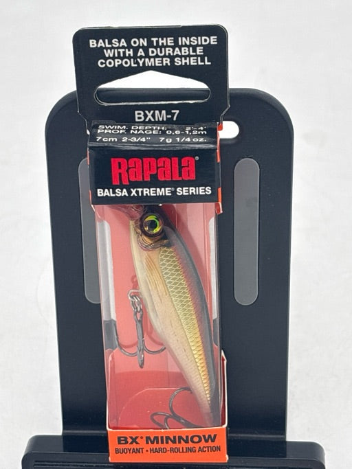 Rapala  BX Minnow 07 Gold Shiner  BXM07GSH