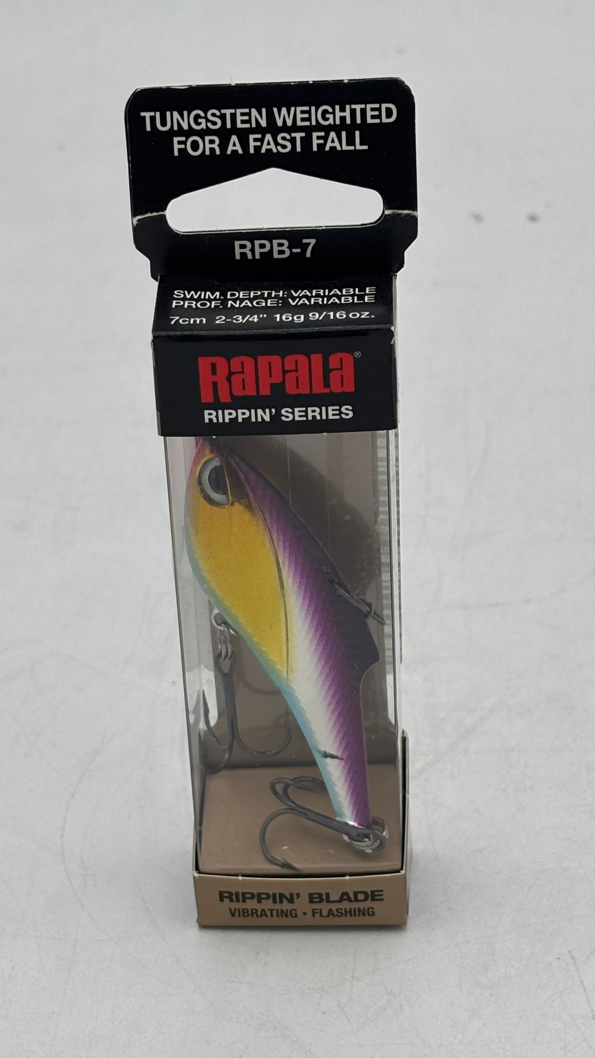 Rapala  Rippin Blade 07 Purpledescent RPB07PD