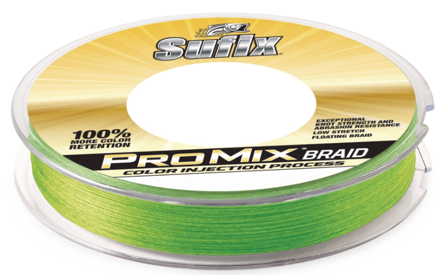 Sufix  ProMix Braid 30 lb Neon Lime 150 Yds  630-030L