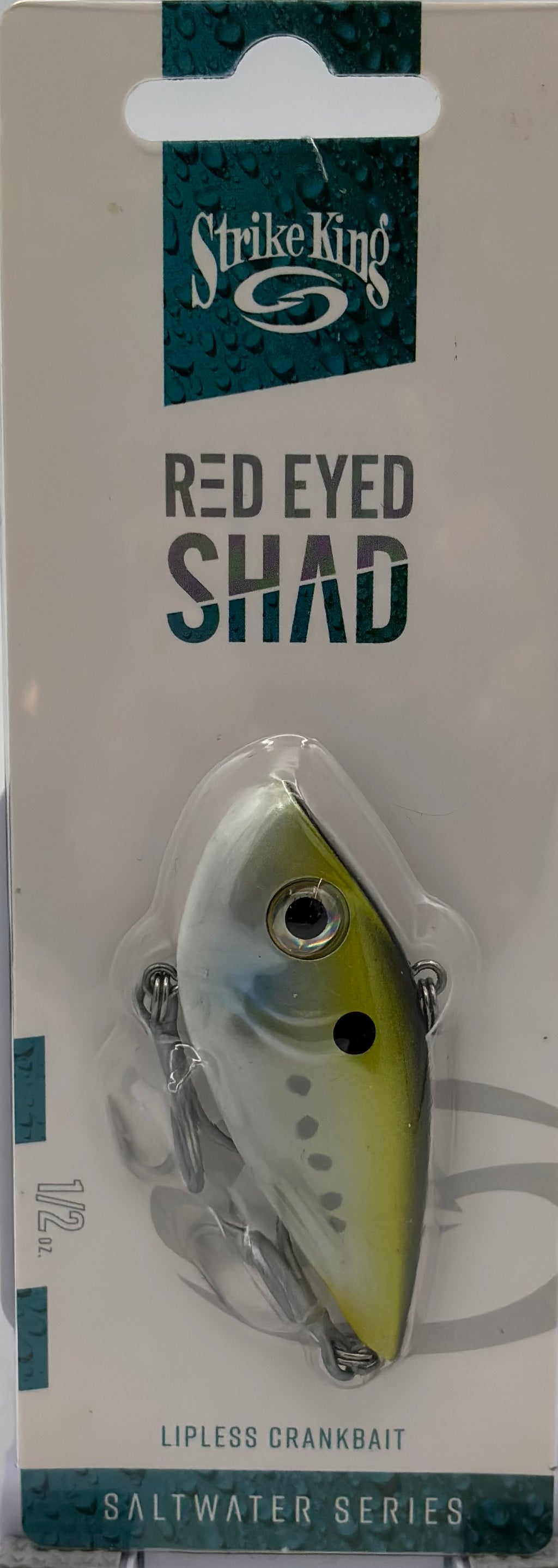 Strike King  Saltwater Red Eye Shad Sexy Pogy  REYESDSW12-418