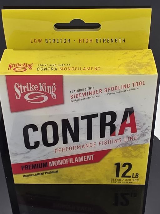 Strike King  Contra Monofilament 330yd\/12lb  LPM330-12C