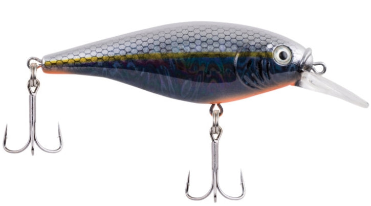 Berkley  Flicker Shad 5 Shallow Slick Black Pearl 1\/6 oz 120-9087