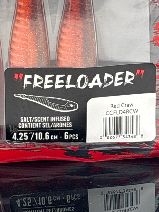 Rapala CC Freeloader 4\u201D Red Craw  CCFLD4RCW