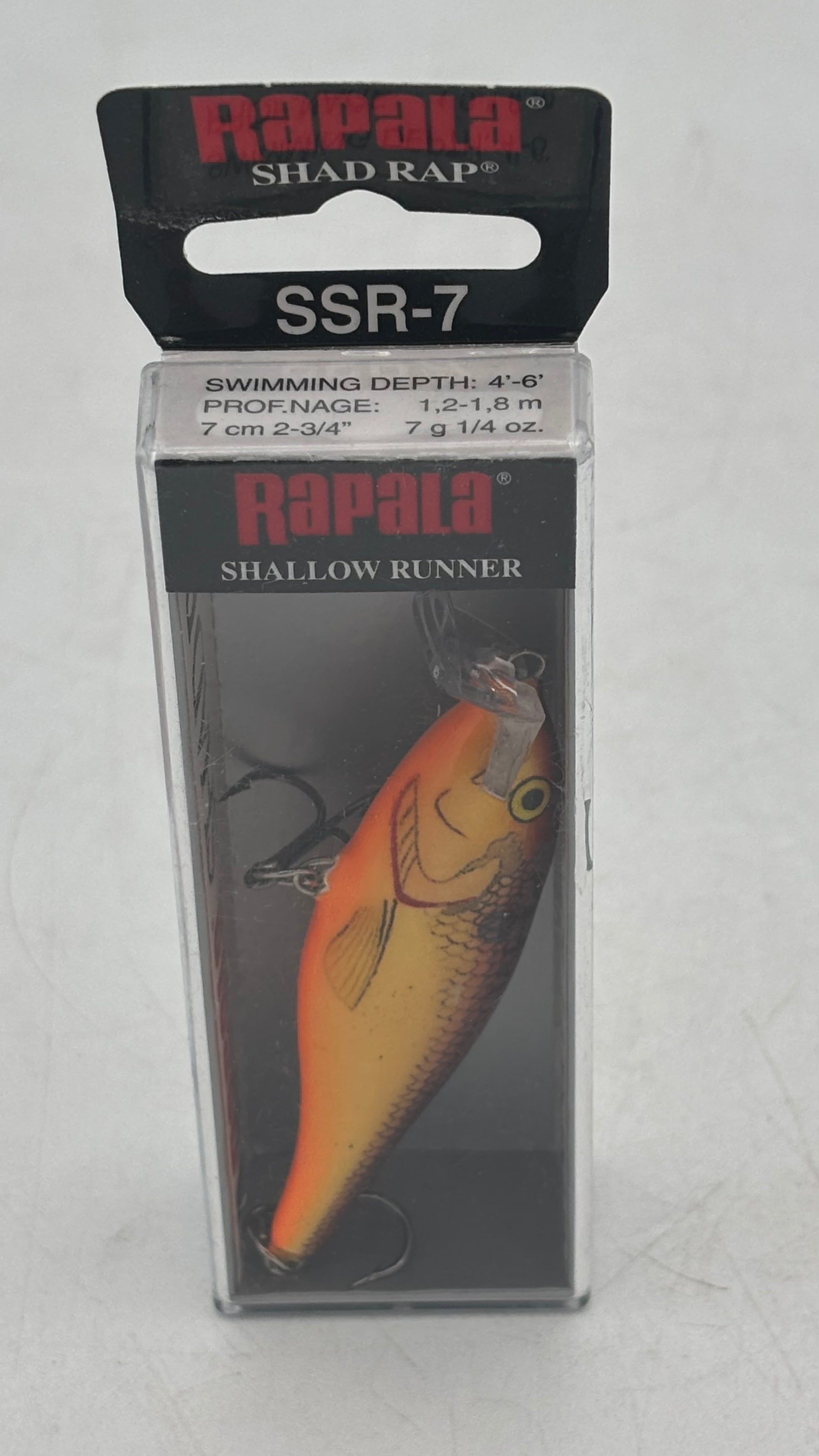 Rapala  Shallow Shad Rap 07 Crawdad  SSR07CW