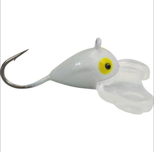 Acme Tackle  Mick-E Tungsten Jig Size 3, White 096-841