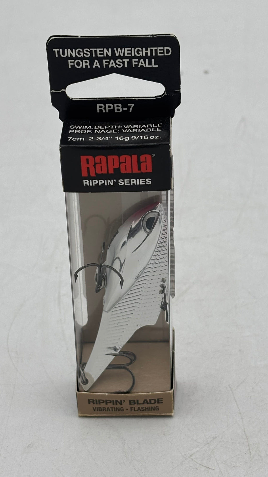 Rapala  Rippin Blade 07 Silver  RPB07S