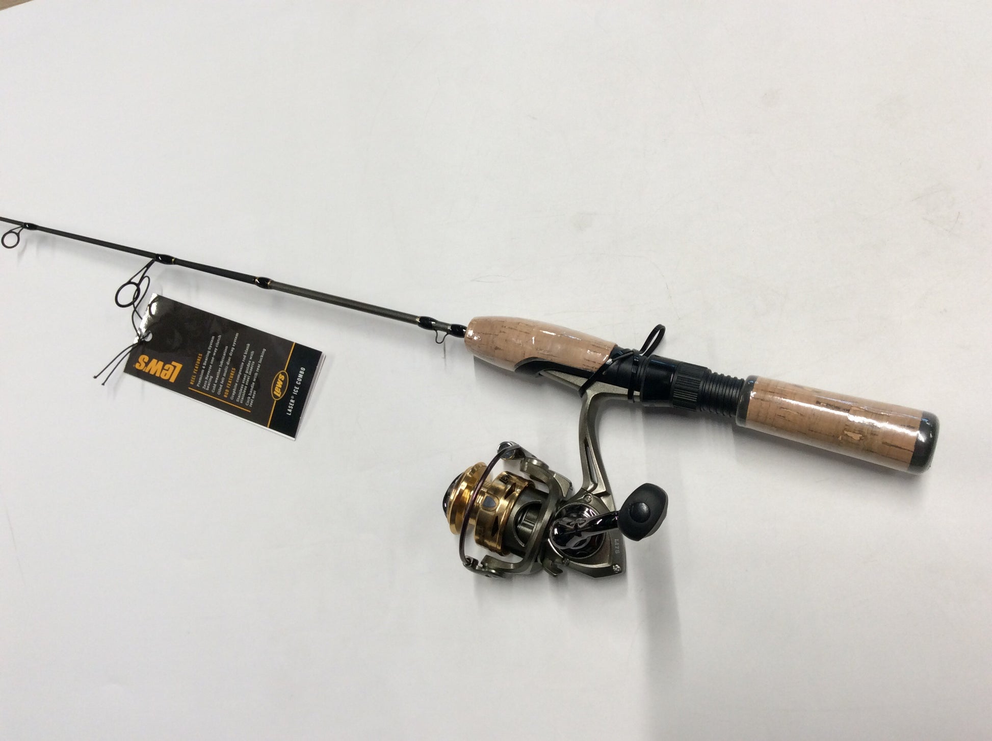 LEW'S LASER ICE SPINNING COMBO 28, MH LI7528MH