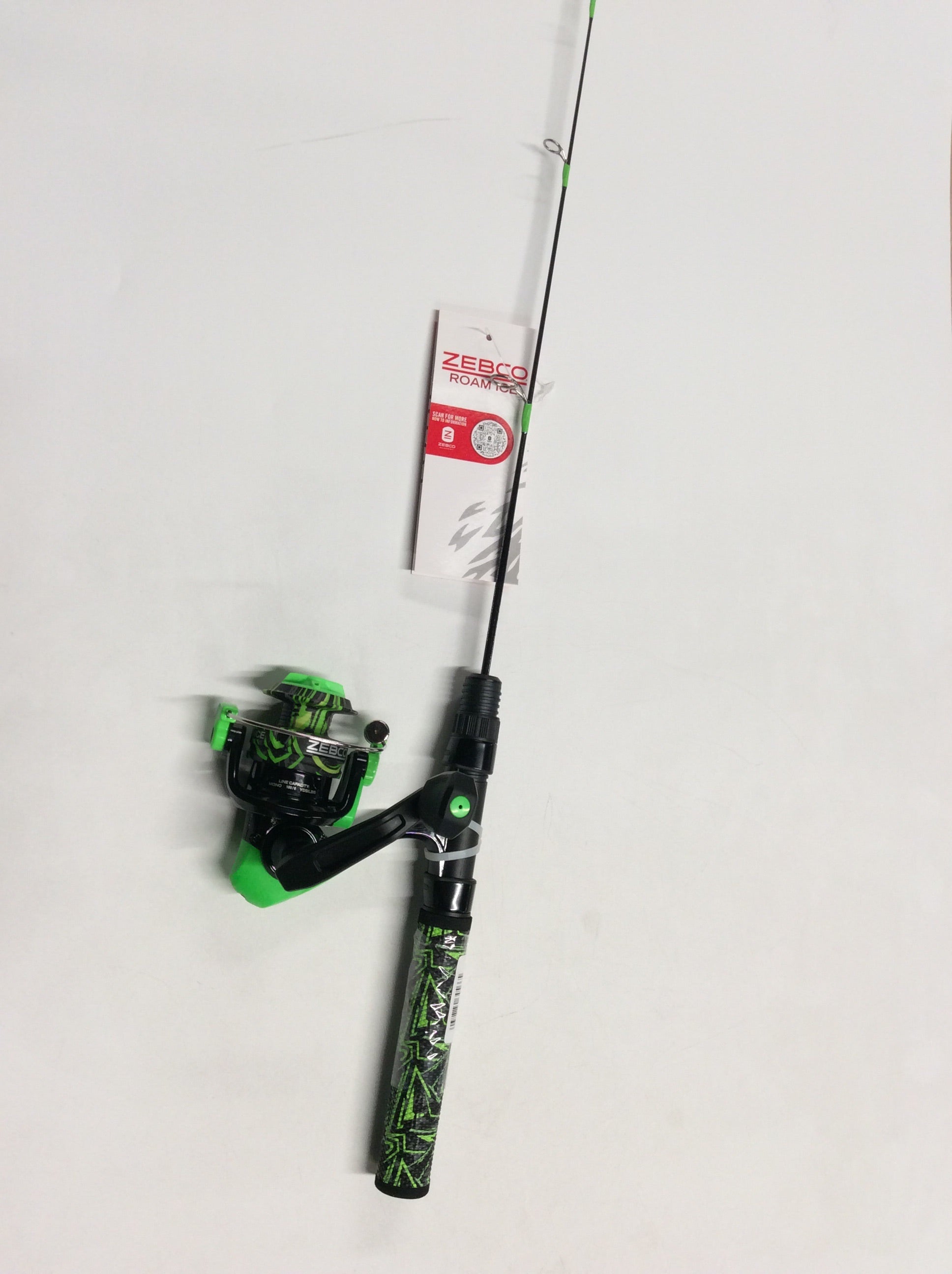 ZEBCO  ROAM GREEN ICE, 25L (SPINNING COMBO) ZROAMGRICE25L.NS3