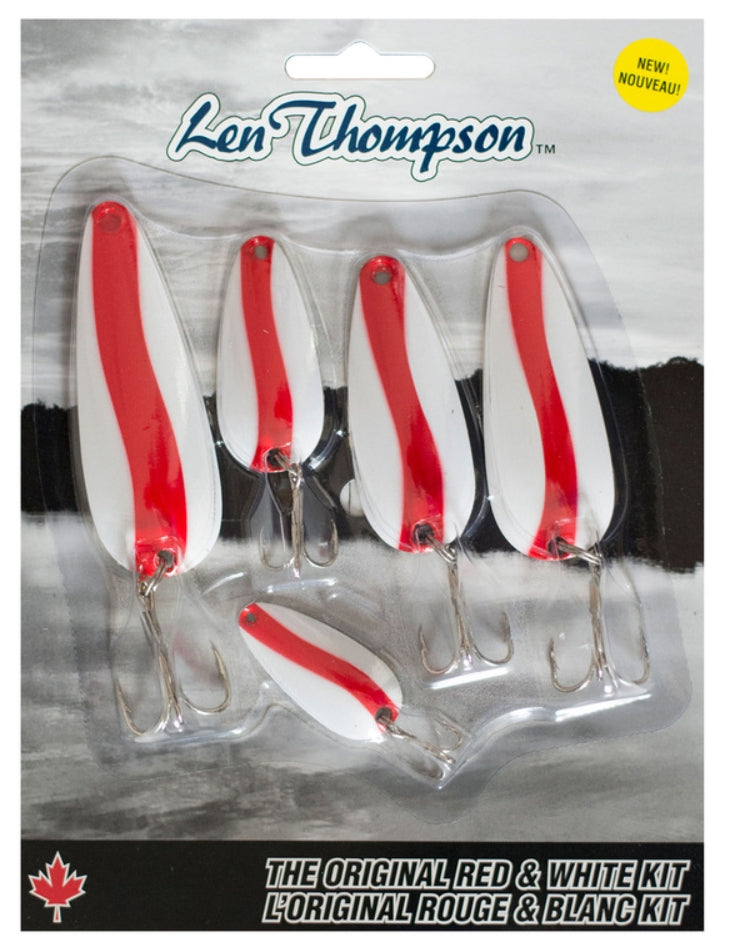 Len Thompson  K5 RW - Red & White Kit - 5 pack 001-0023