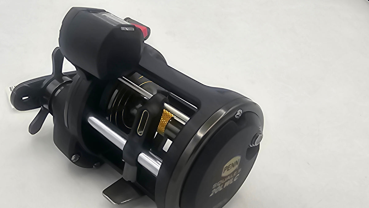 PENN Squall II Level Wind Reel w\/ Line Counter 5 SQULII20LWLC