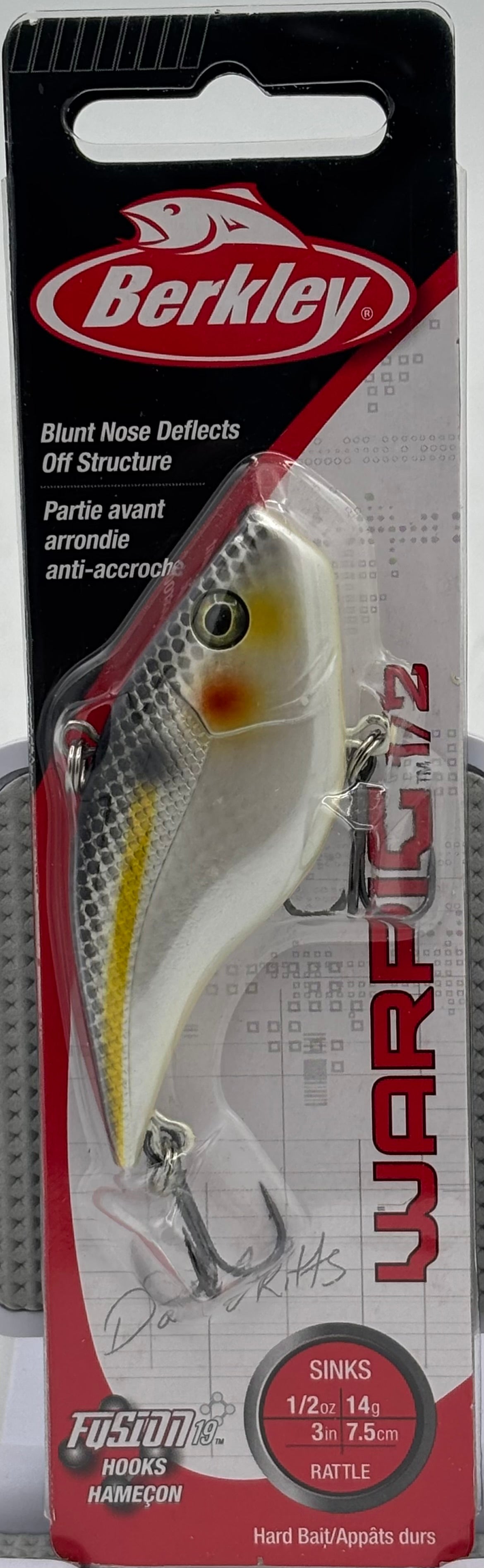 Berkley  Warpig 1\/2 Chameleon Pearl  120-9585