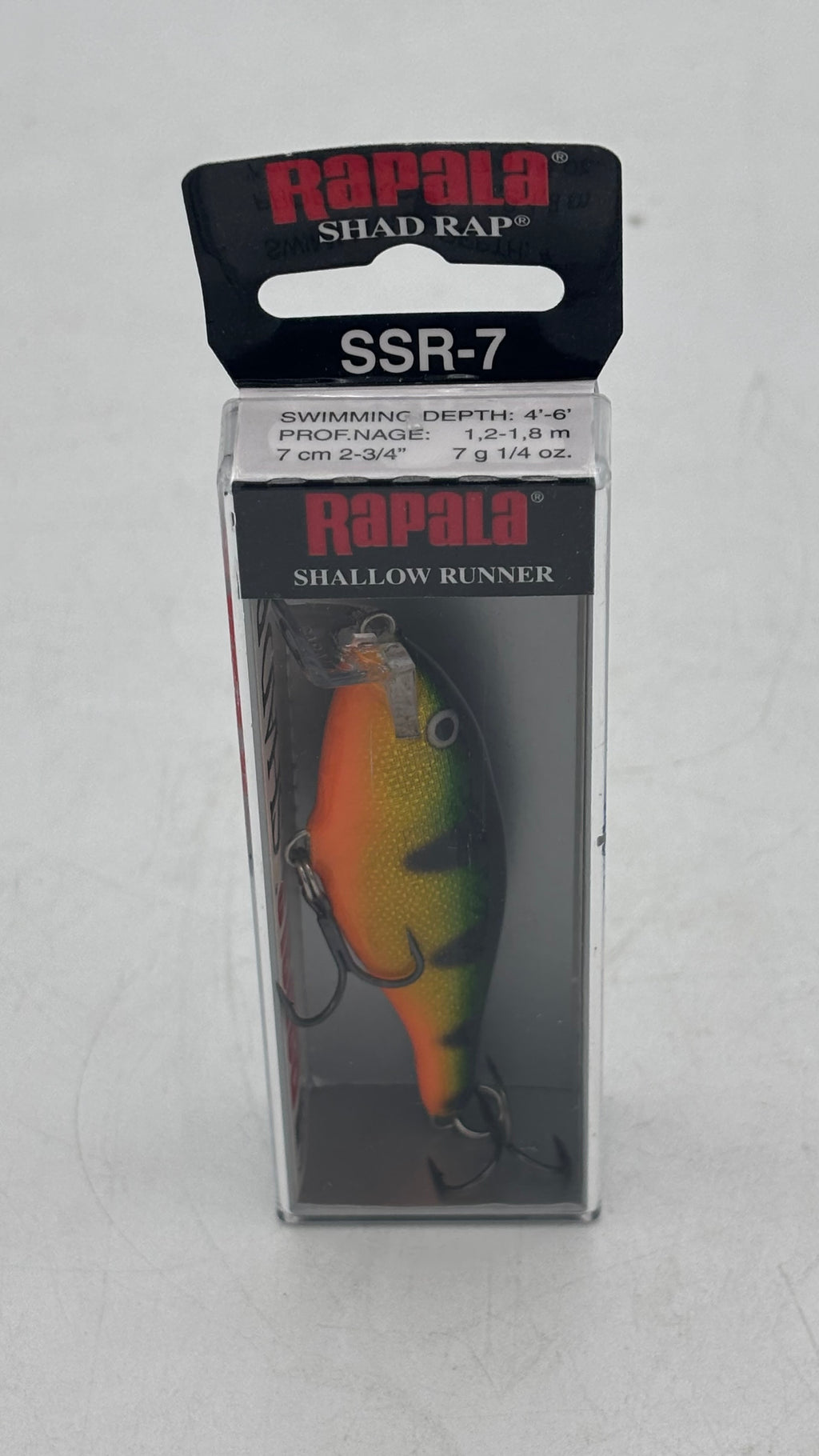 Rapala  Shallow Shad Rap 07 Perch  SSR07P