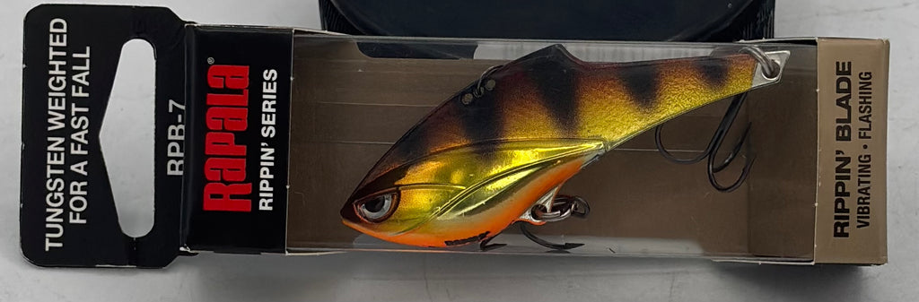 Rapala  Rippin Blade 07 Gold Chrome Tiger  RPB07GCHT