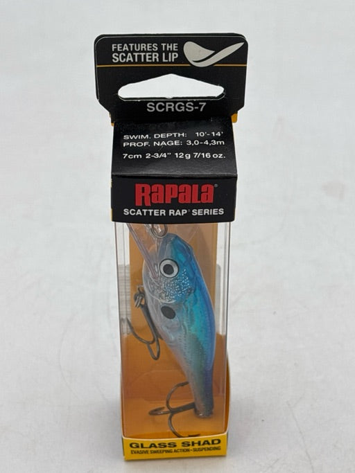 Rapala  Scatter Glass Shad 07 Glass Blue SCRGS07GBSD