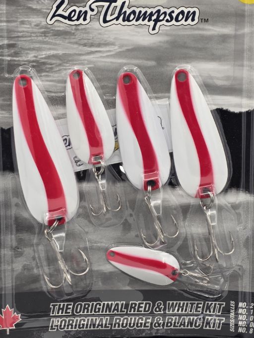 Len Thompson  K5 RW - Red & White Kit - 5 pack 001-0023