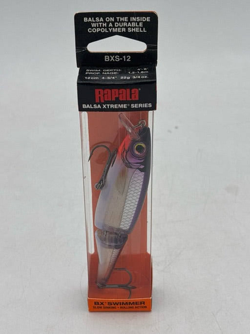 Rapala  BX Swimmer 12 Purpledescent  BXS12PDS