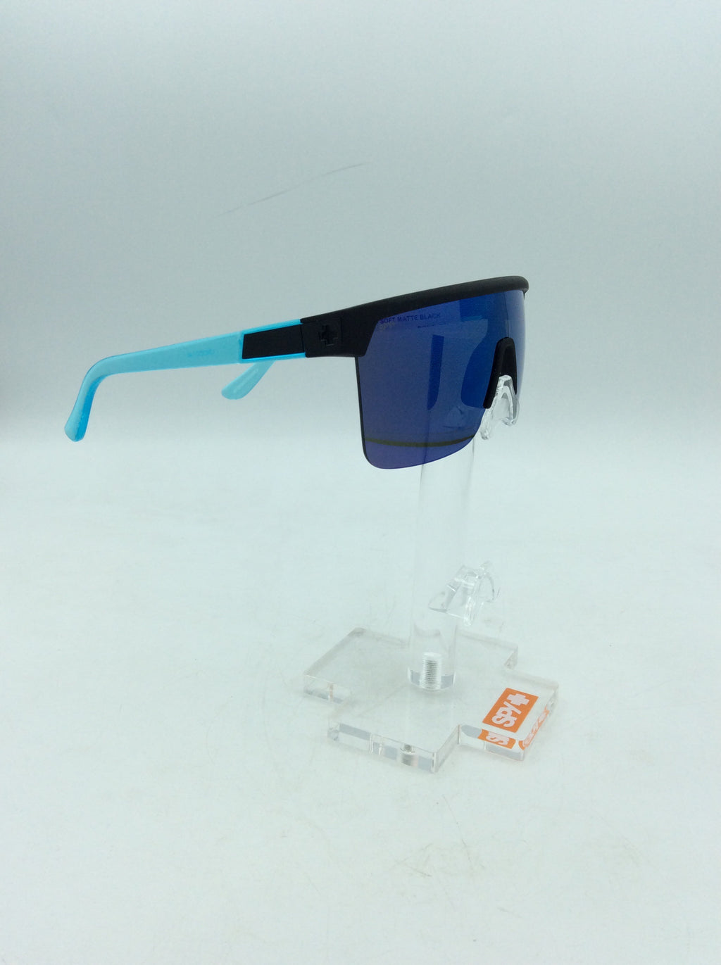 SPY  FLYNN 5050 SOFT MT BLK TRANSLUCENT BLUE  6700000000083