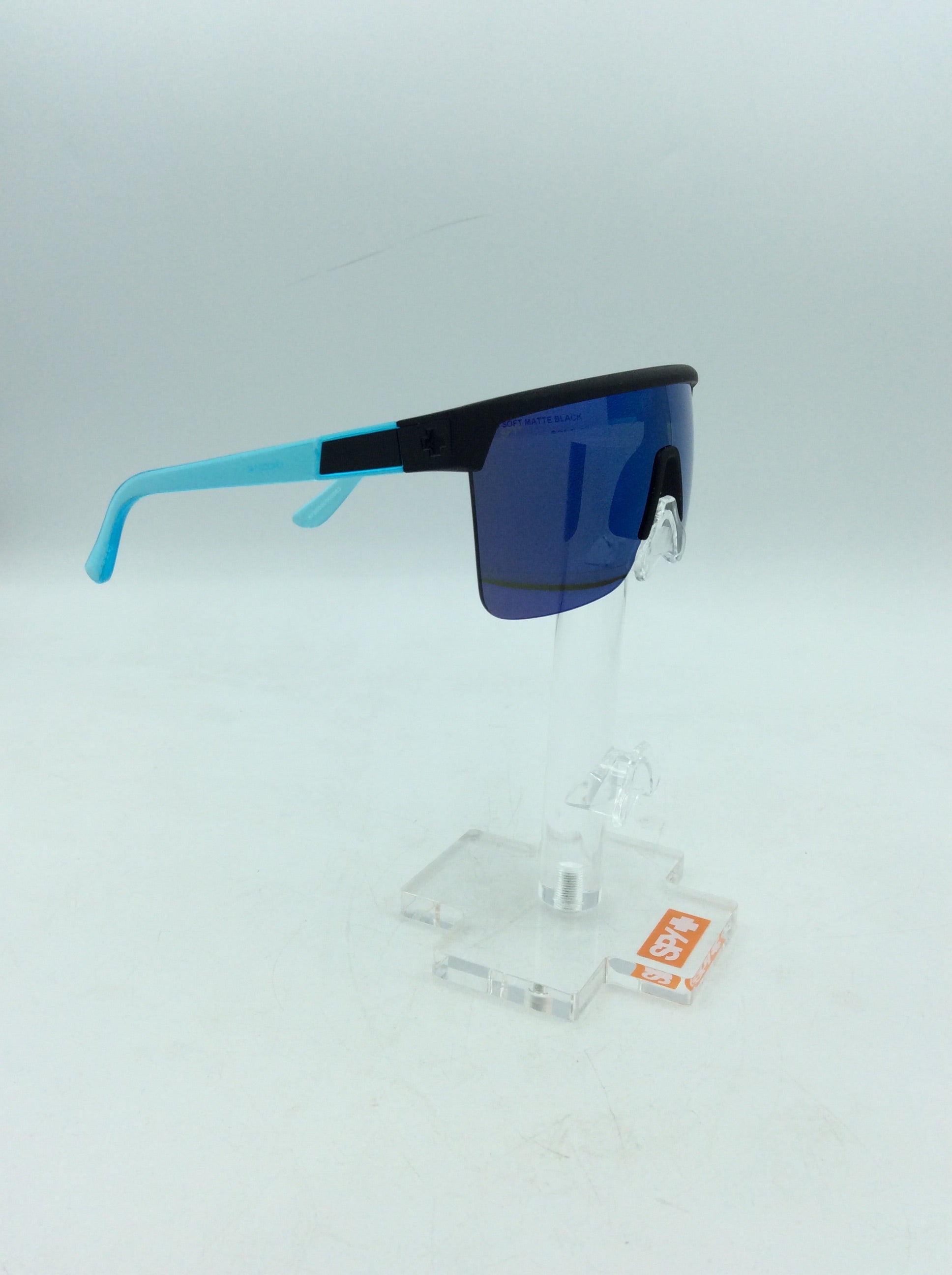 SPY  FLYNN 5050 SOFT MT BLK TRANSLUCENT BLUE  6700000000083