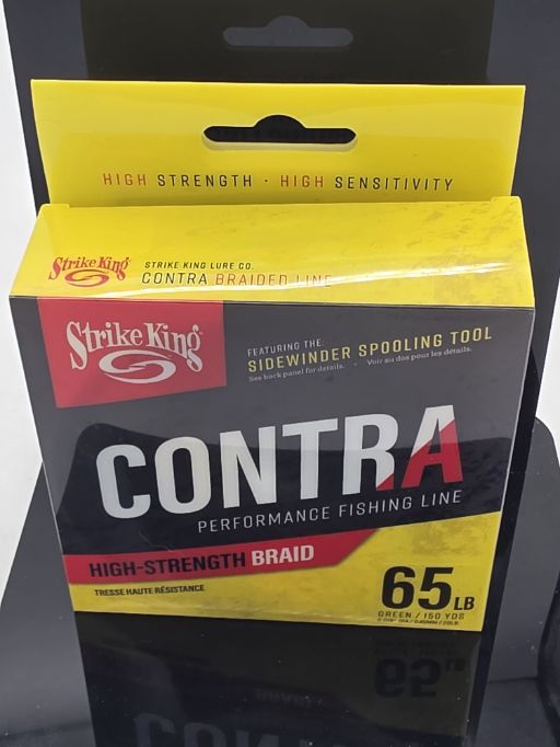 Strike King  Contra Braid 150yd\/65lb Green LPB150-65G