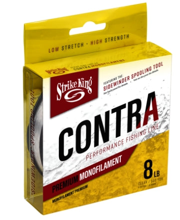 Strike King  Contra Monofilament 330yd\/8lb  LPM330-8C