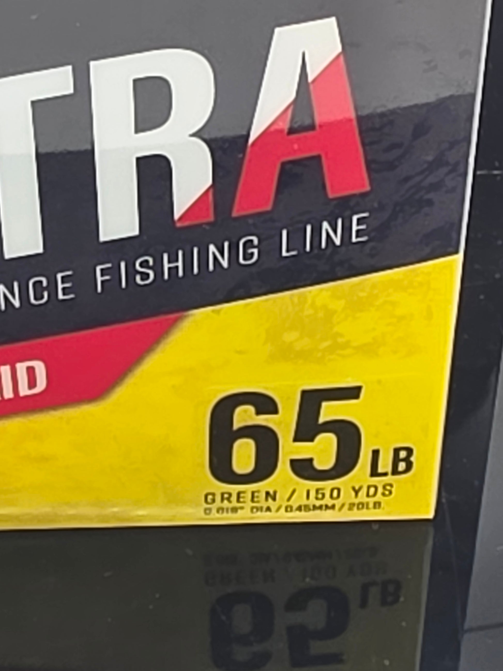 Strike King  Contra Braid 150yd\/65lb Green LPB150-65G