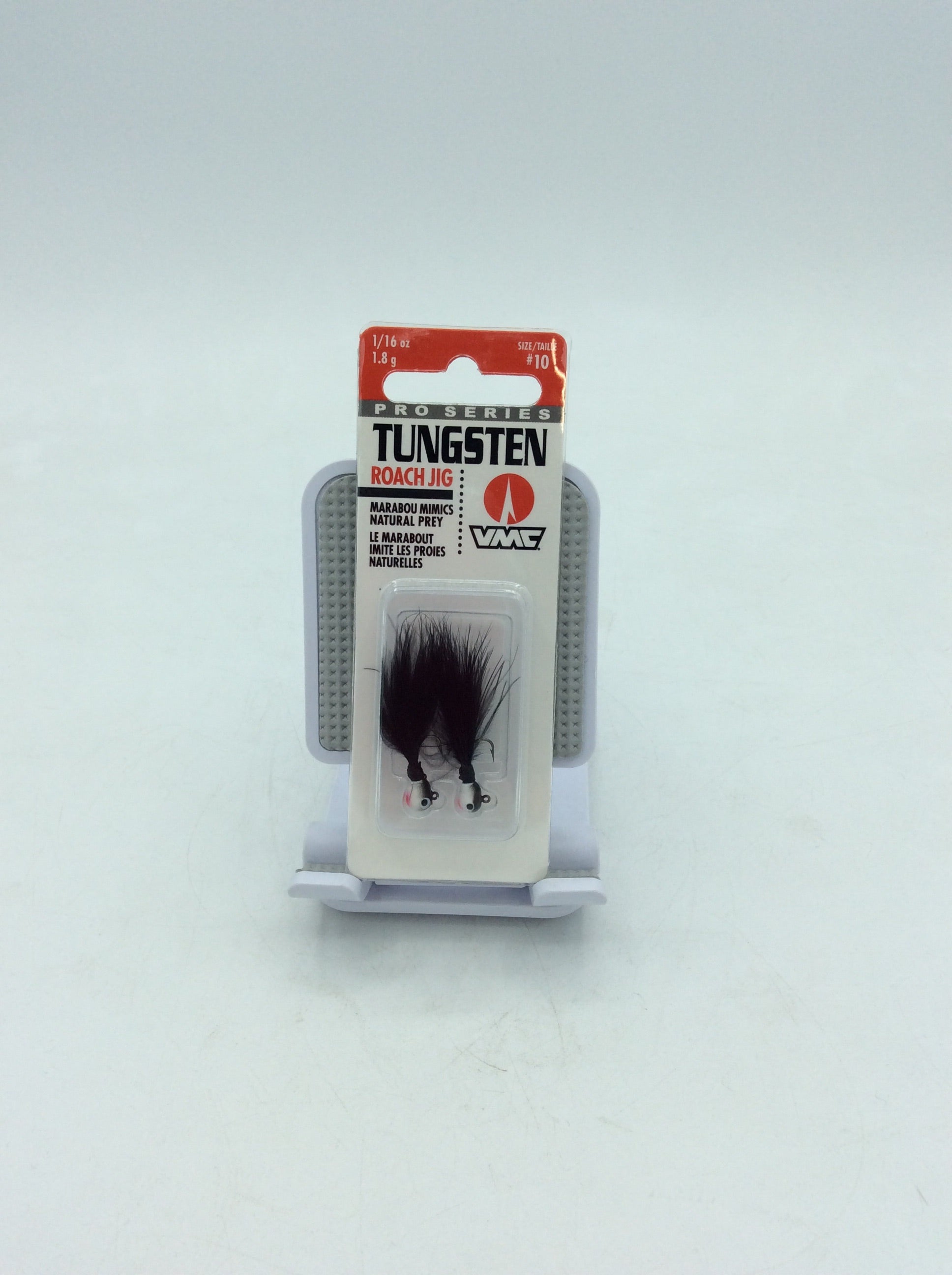 VMC  Tungsten Roach Jig, Black, 2-pack TRJ116BK