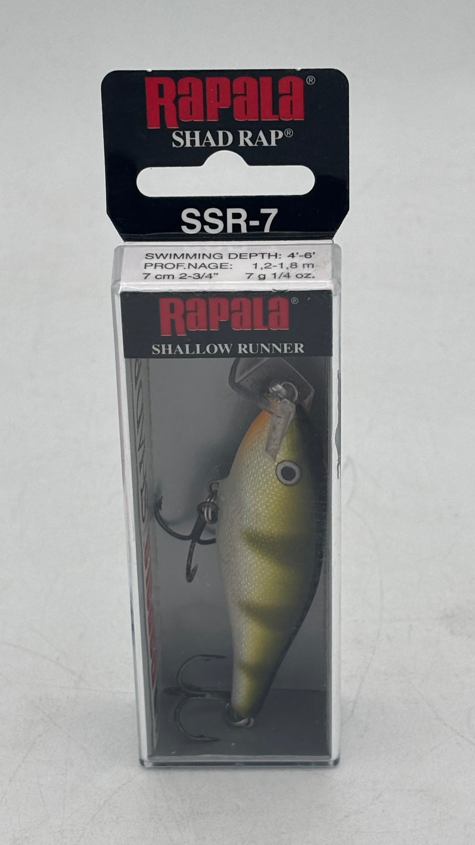 Rapala  Shallow Shad Rap 07 Yellow Perch  SSR07YP