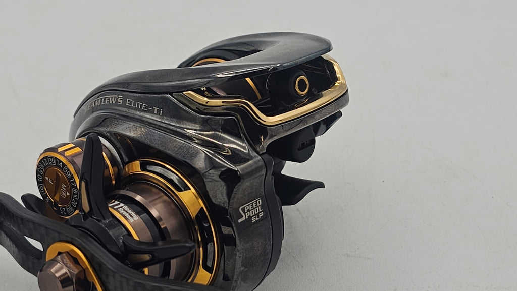 LEWS Team Lew's Elite-Ti Baitcast Reel RIGHT HAND ET1SH