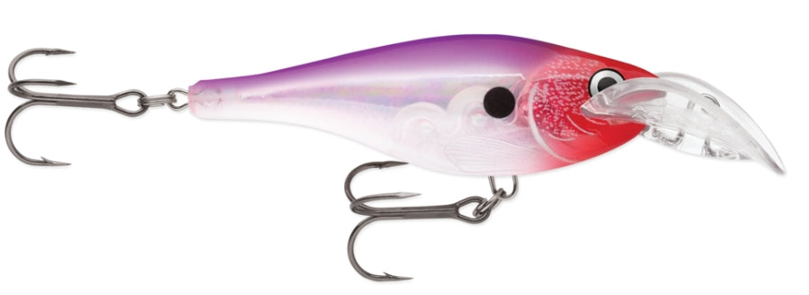 Rapala  Scatter Glass Shad 07 Glass Purple Clown  SCRGS07GPRCL