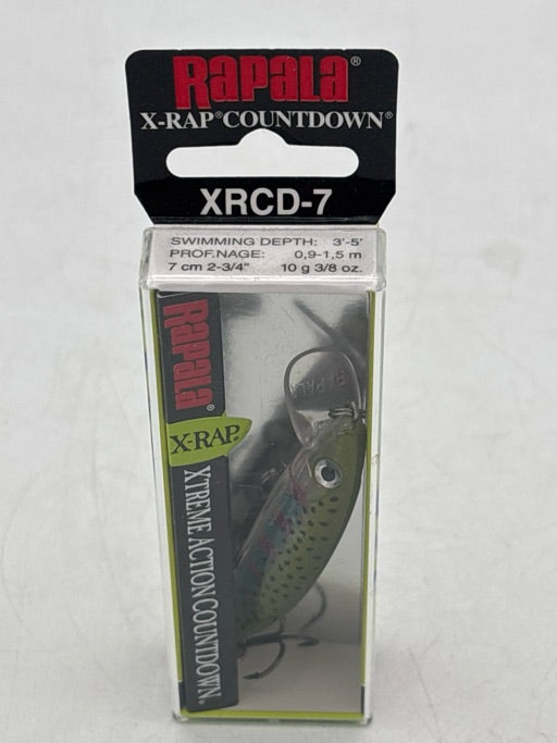 Rapala  X 1 Rap CountDown 07  XRCD07RT