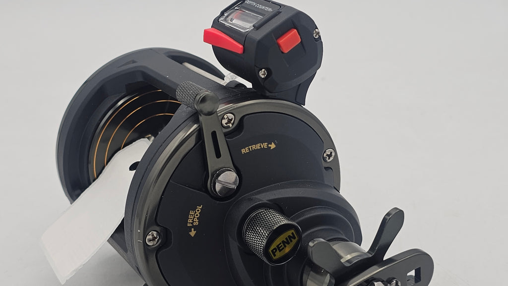 PENN Squall II Level Wind Reel w\/ Line Counter 4 120-1265