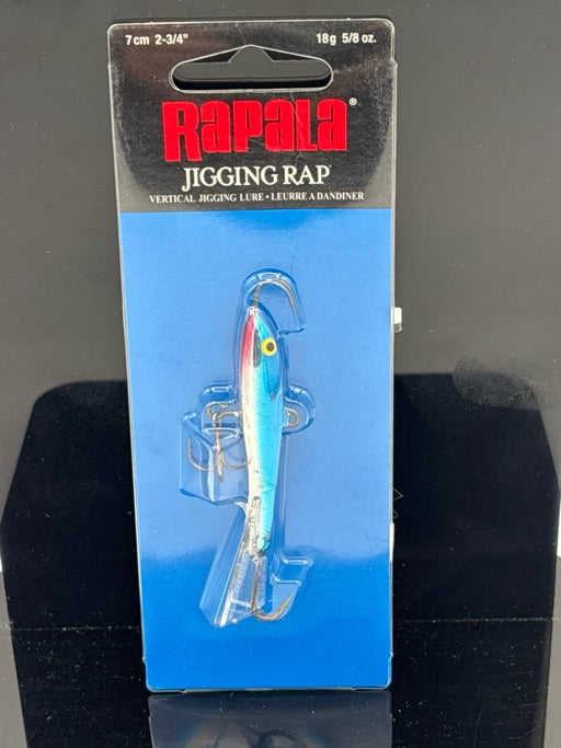 Rapala Jigging Rap 7 Chrome Blue  W7CHB