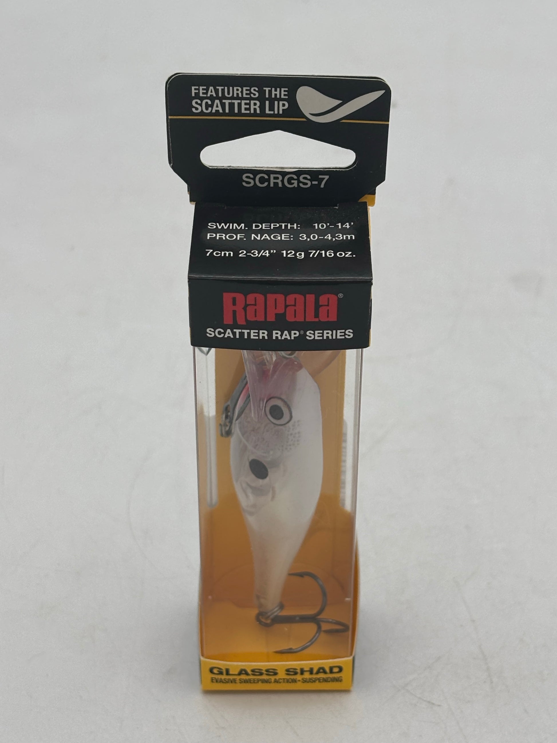Rapala  Scatter Glass Shad 07 Glass Shad  SCRGS07GSD