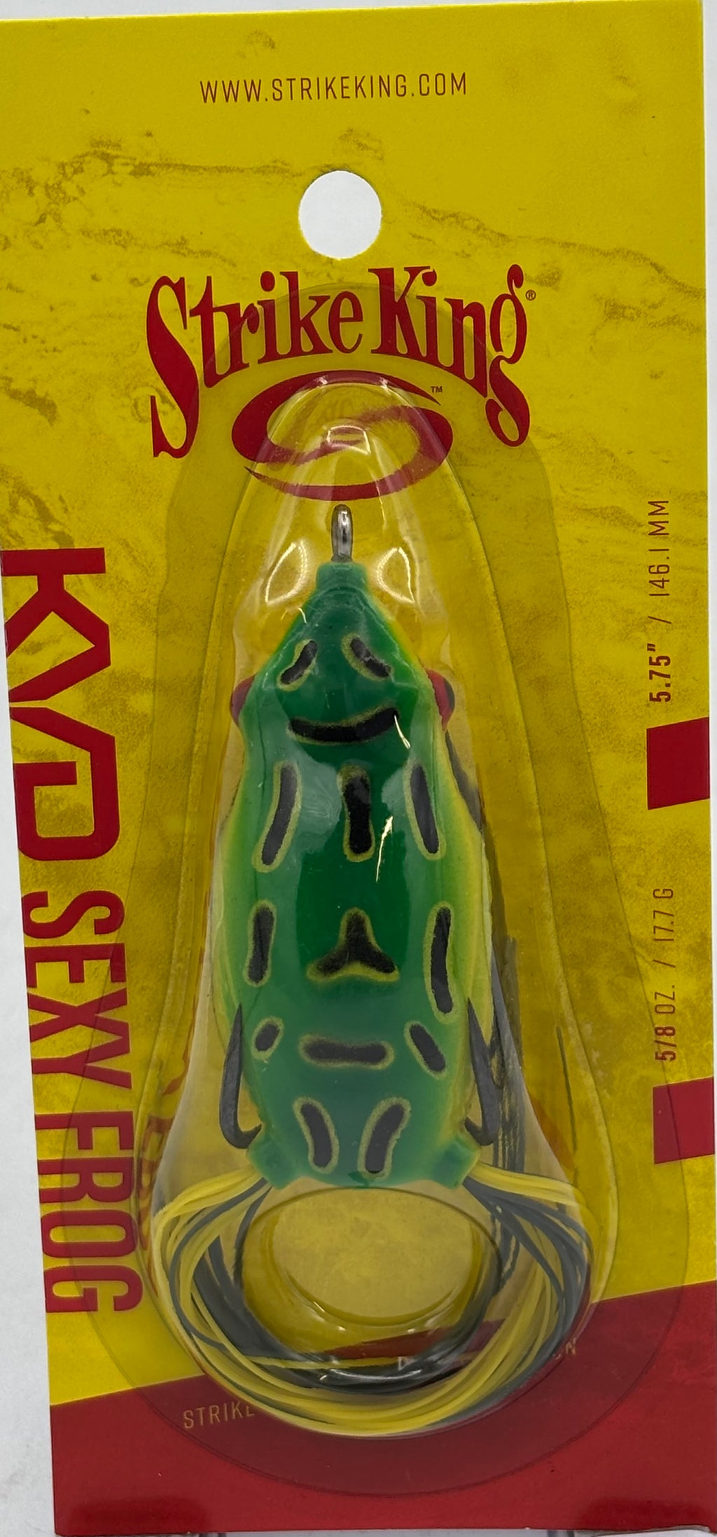 Strike King  KVD Sexy Frog - Leopard Perch  SFKVD-155
