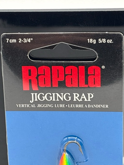 Rapala  Jigging Rap 7 Parrot  W7PRT