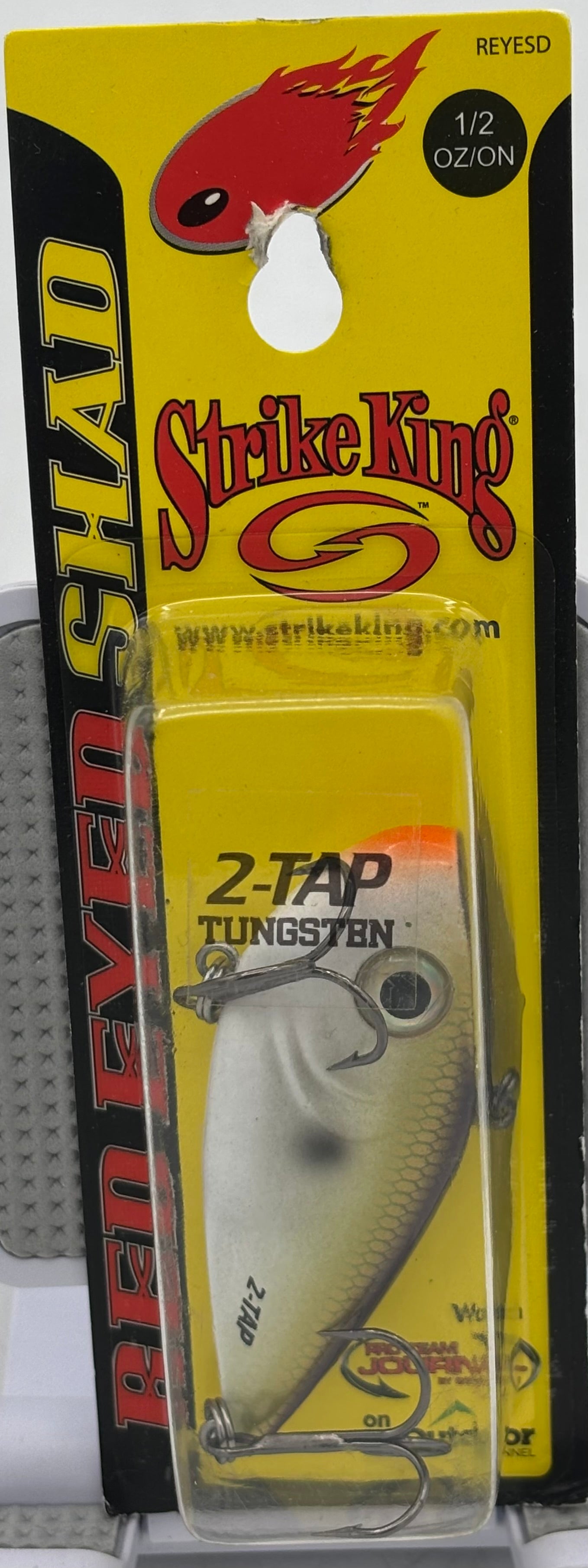 Strike King  Red Eyed Shad Tungsten 2 Tap Tennessee Shad  REYESDTT12-469