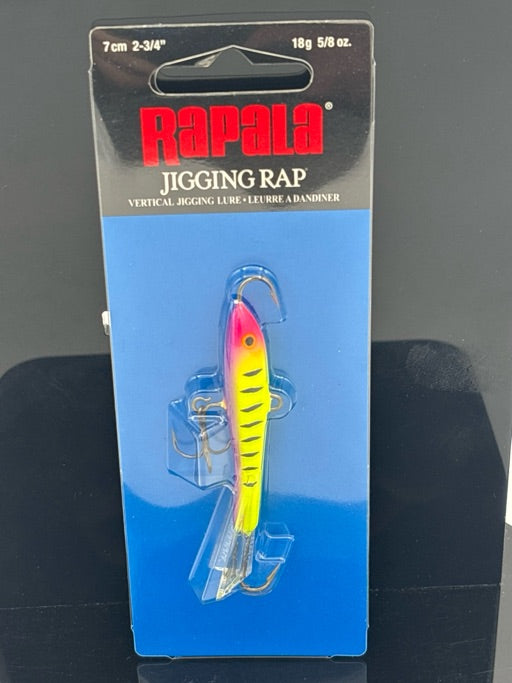 Rapala Jigging Rap 7 Head Spin  W7HSP
