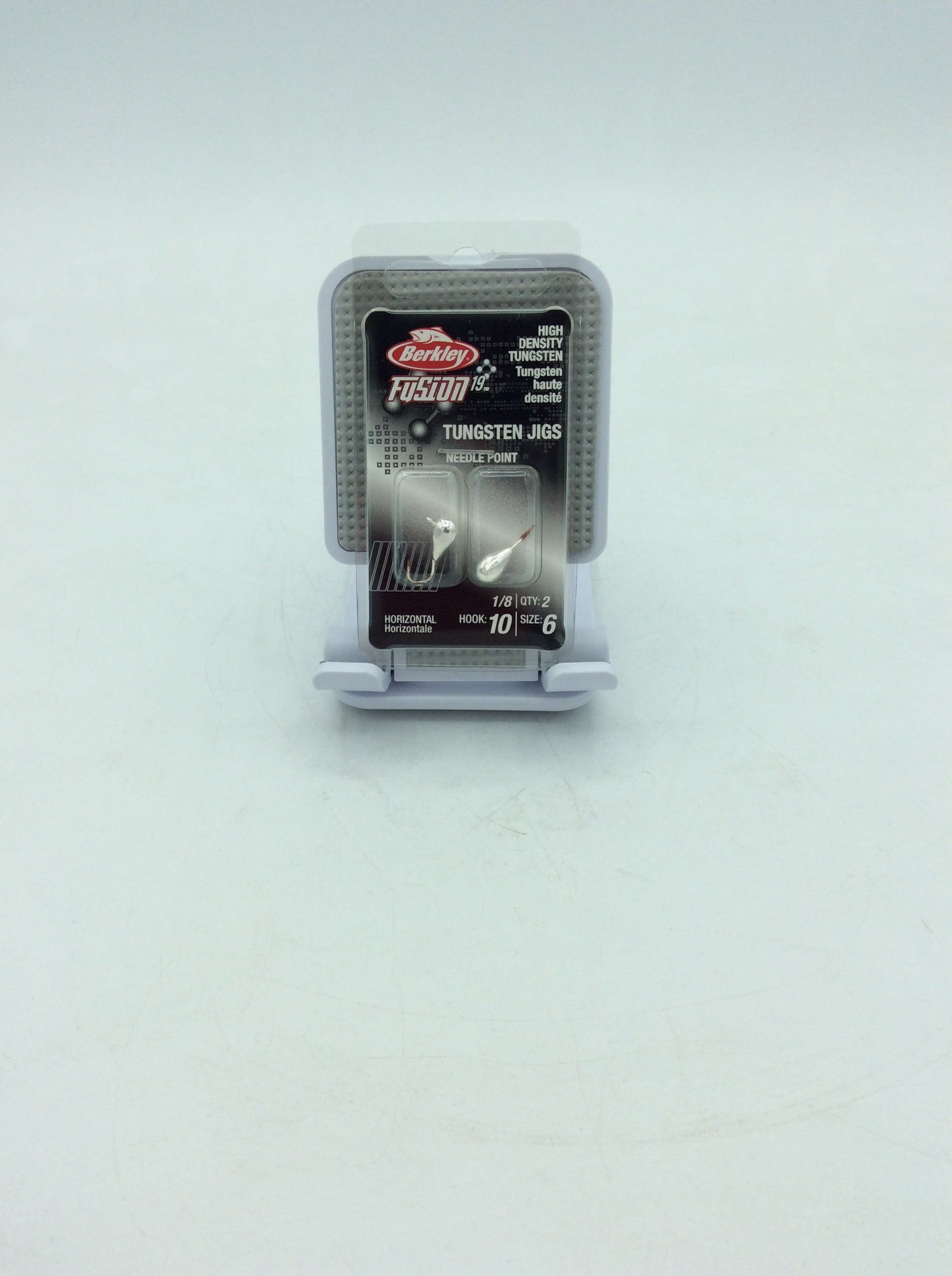 Berkley  Fusion19 Tungsten Jigs, Sliver, 2-pack 120-9669