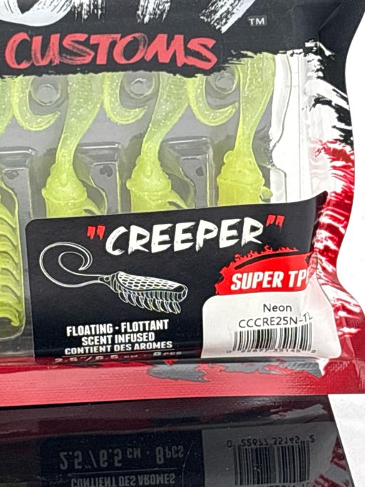 Rapala Crush City Creeper 2.5 Neon CCCRE25N-TL