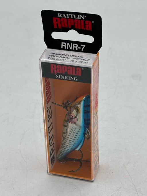 Rapala  Rattlin\u2019 Rapala 07 Silver Blue  RNR07SB